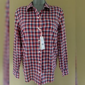 Vineyard Vines Gingham Button Down Shirt 10